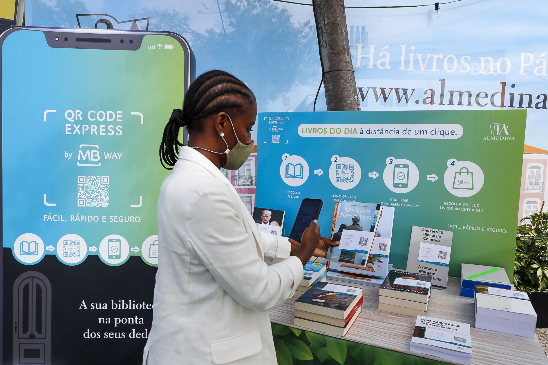 MB Way apresenta funcionalidade QR Code Express na Feira do Livro de Lisboa - Meios & Publicidade