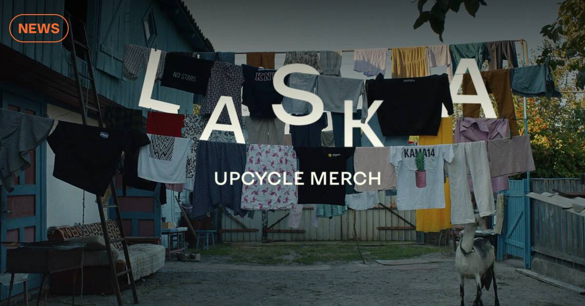 «Ласка» и Bickerstaff.356 запустили новый эко-проект — будут создавать мерч из подержанной одежды