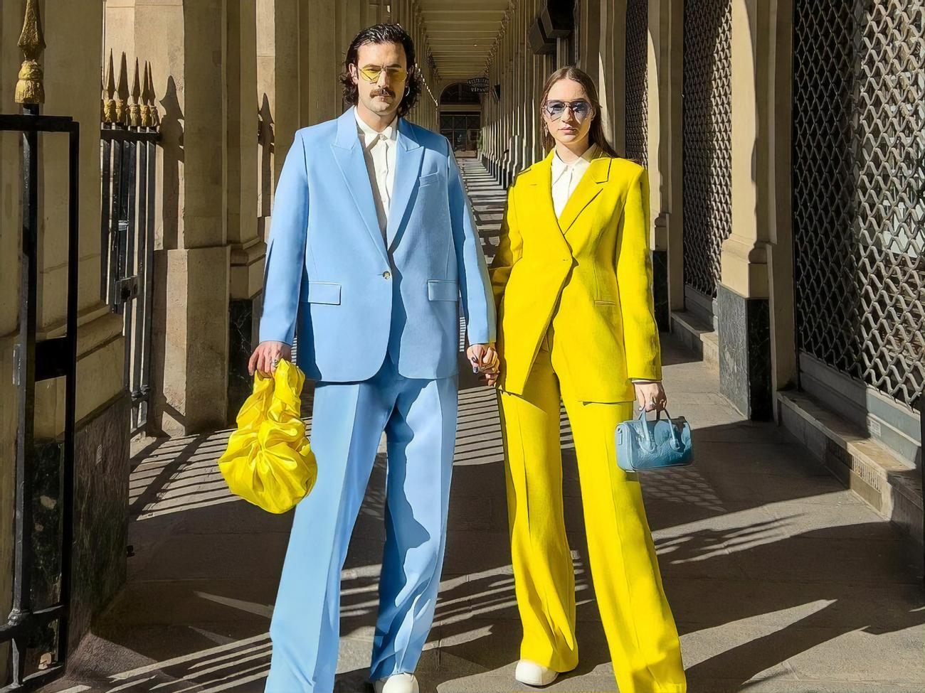 Неделя моды в Милане и Париже в цветах флага Украины: 12 фото