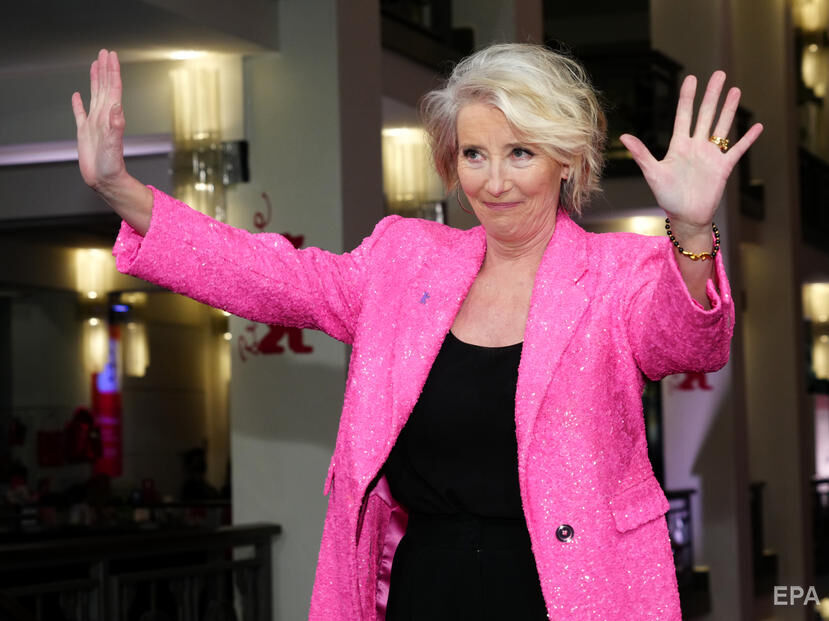 Звезда "Круэллы" Эмма Томпсон на митинге в поддержку Украины прочитала стих Шевченко. Видео