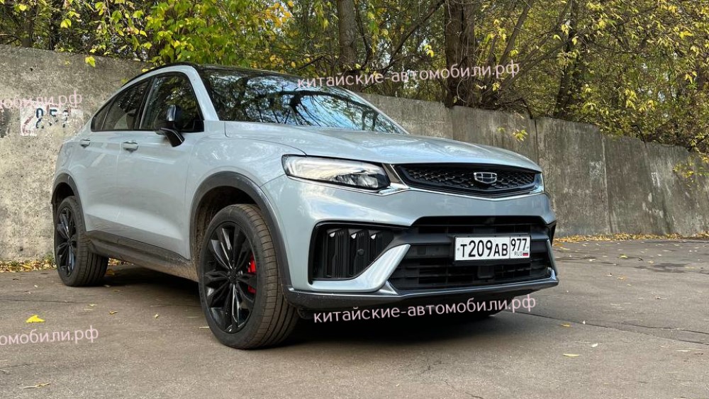 Обновленный Geely Tugella уже засветился в России. Скоро старт продаж?