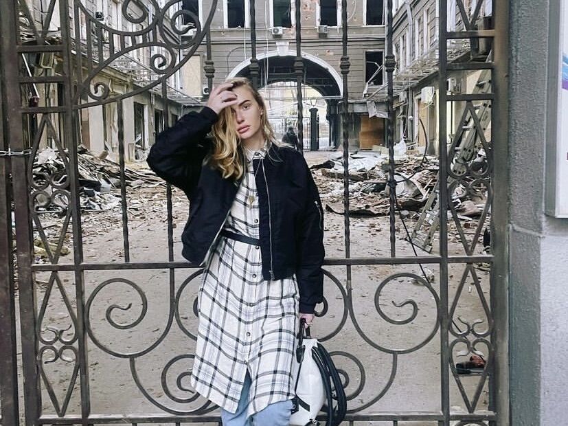 "Непокоренный и стойкий". Слава Каминская обратилась к разрушенному Харькову