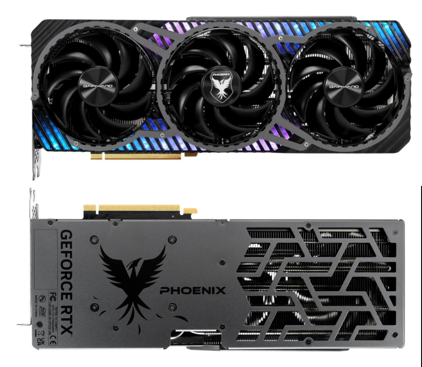 Gainward представила GeForce RTX 4080 Phoenix GS: разгон GPU на 4,1% и система охлаждения на 3,1 слота