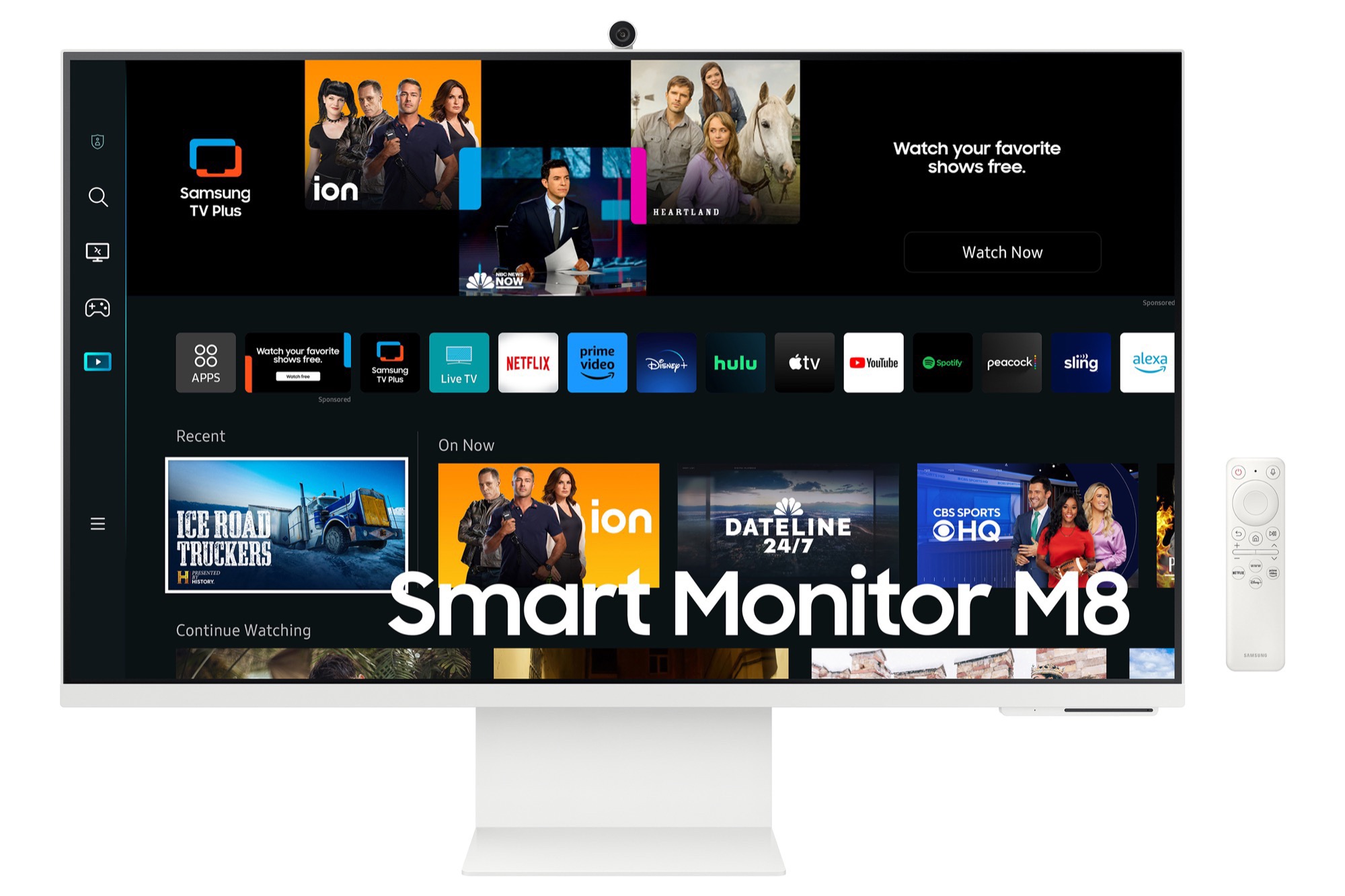 4К, Tizen OS и встроенная веб-камера 2К. Samsung представила мониторы серии Smart Monitor M8