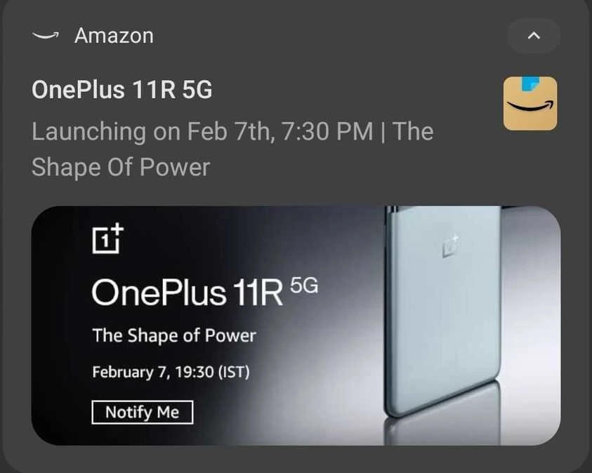 AMOLED 120 Гц, OxygenOS 13, 16/512, 50 Мп и 100 Вт. OnePlus 11R 5G представят уже 7 февраля