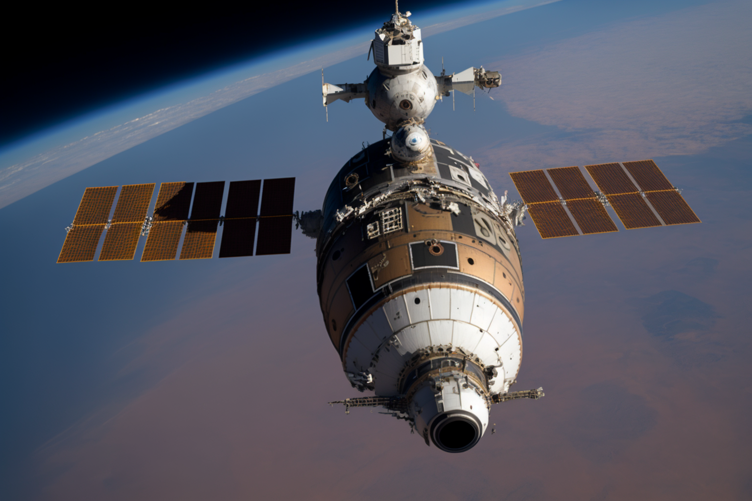 Фото и видео с МКС: Роскосмос показал повреждения «Прогресс МС-21»