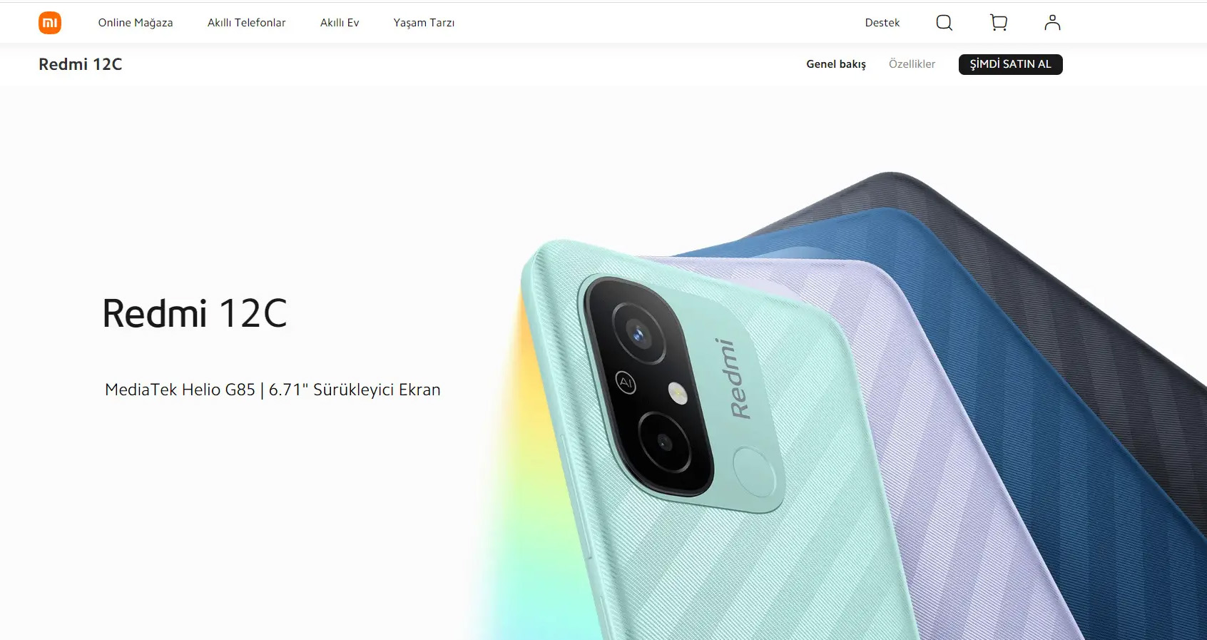 Глобальная версия 100-долларового Redmi 12C засветилась на официальном сайте Xiaomi, подтверждены характеристики