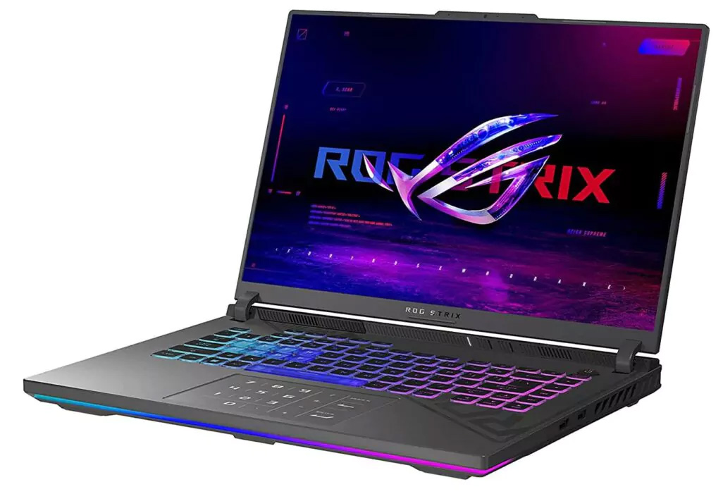 Игровой ноутбук с ROG Strix G16 со 165-герцевым экраном, Core i7-13650HX и GeForce RTX 4060 Laptop оказался дешевле моделей с GeForce RTX 3070 Laptop