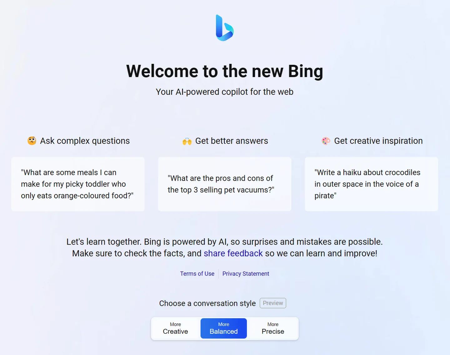 Шашечки или ехать? Microsoft добавила чат-боту Bing несколько режимов общения: от точного до креативного