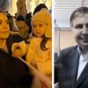 "Разве она не особенная?" Саакашвили показал, как его трехлетняя дочь от грузинской певицы называет страны по флагам. Видео