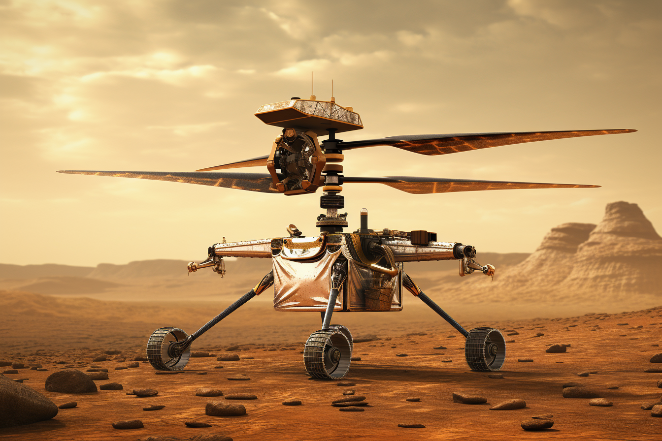 Вертолёт NASA Ingenuity и ровер Perseverance засняли друг друга во время короткого «прыжка» на Марсе: фото и видео