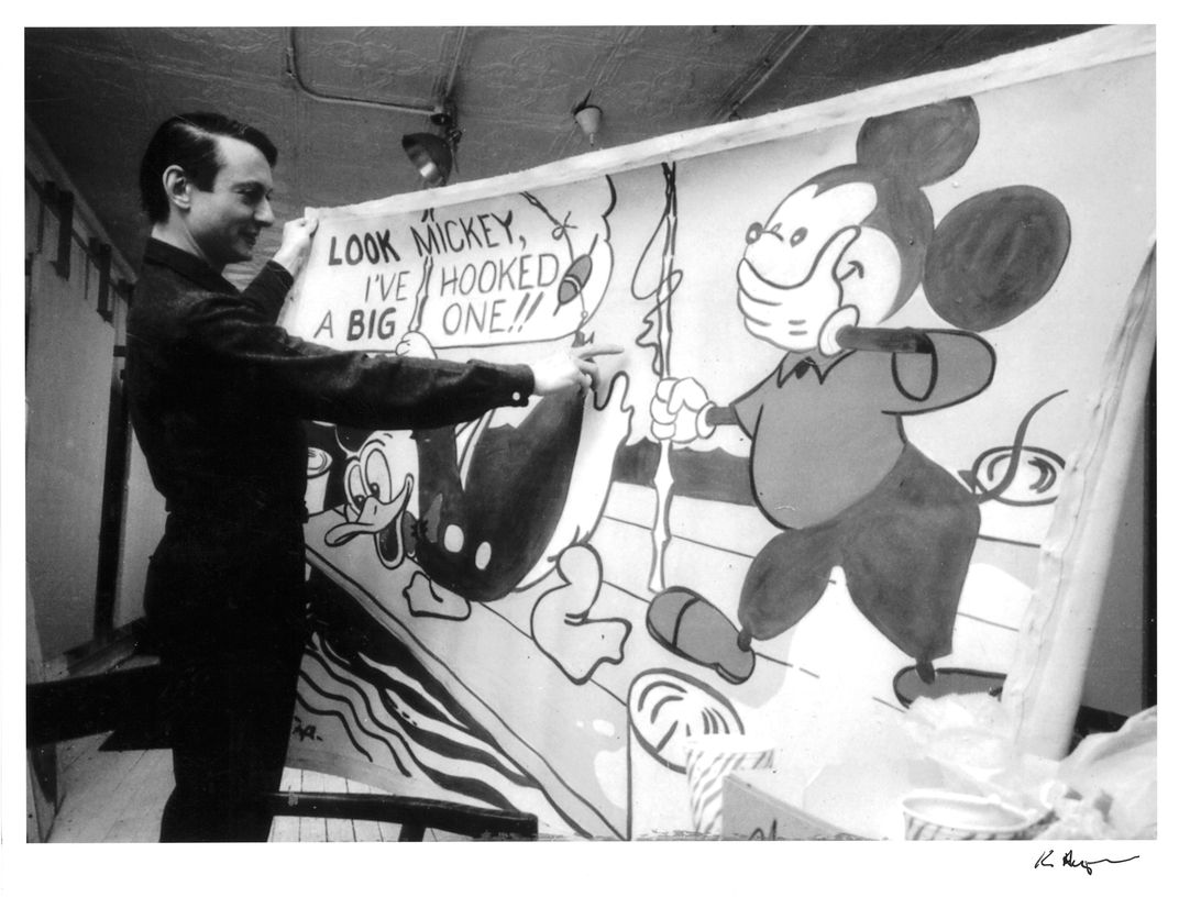 Look Mickey, Lichtenstein