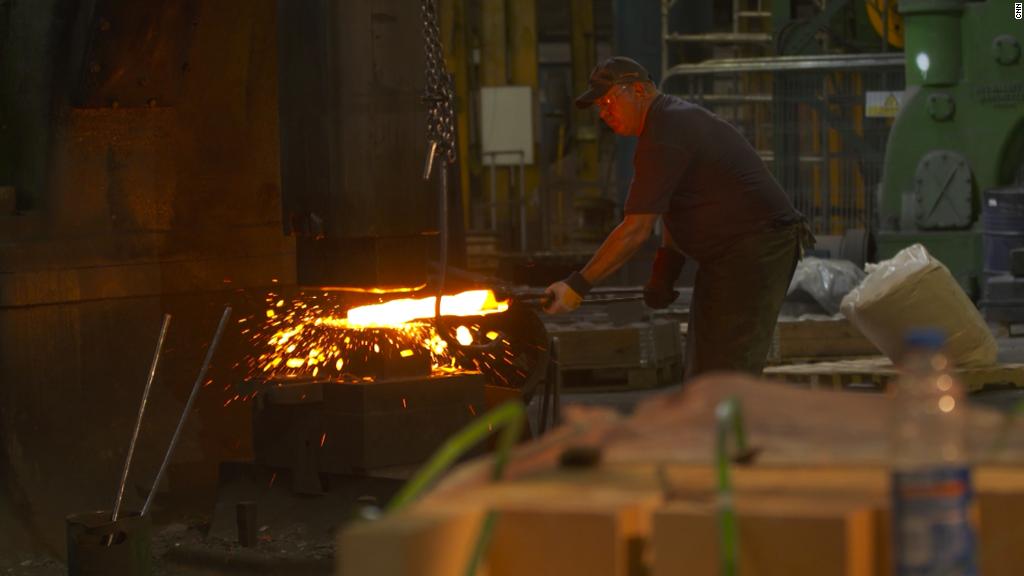 Steel company caught between tariffs and Brexit