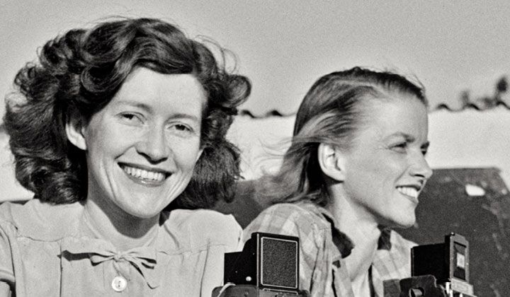 Constance Stuart Larrabee (left) and friend photographing among Ndebele women, near Pretoria, South Africa, 1936. 

All photos used in this story are courtesy Eliot Elisofon Photographic Archives, National Museum of African Art, Smithsonian Institution.