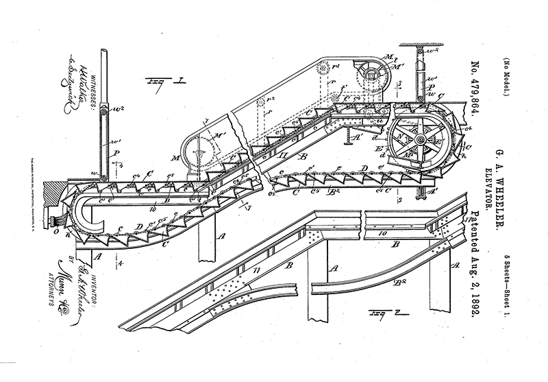 Wheeler escalator patent.png