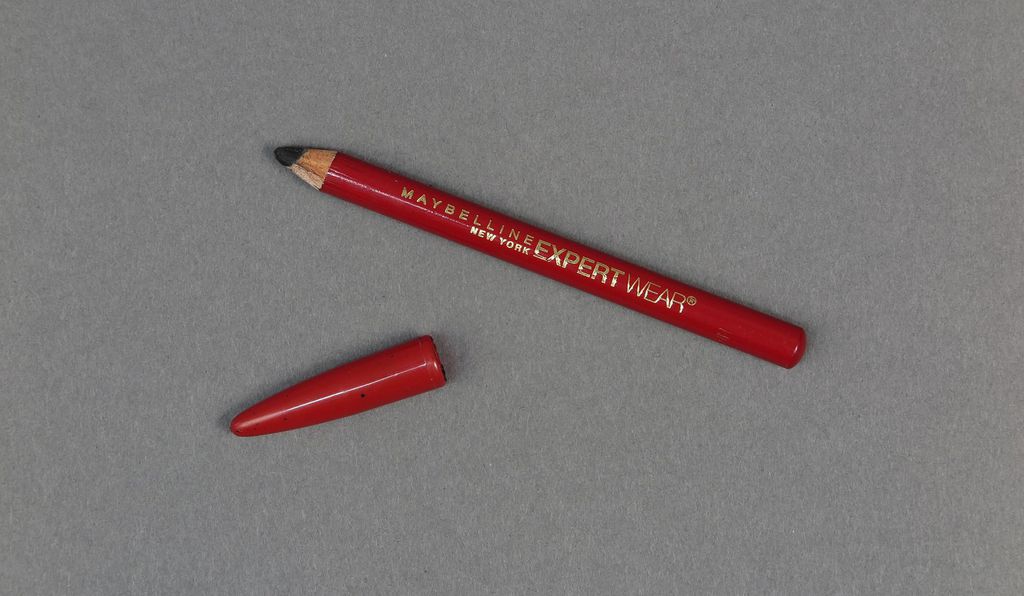 A Maybelline makeup pencil used by John Waters. The legendary film director is a