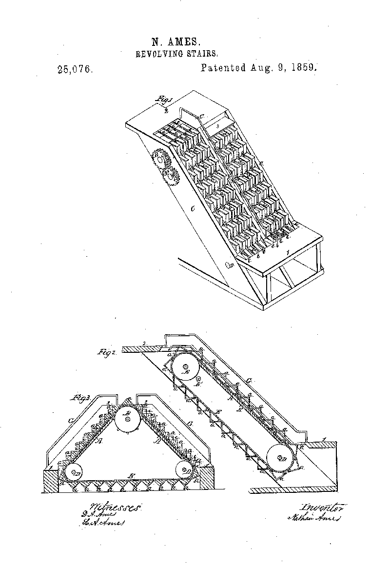 Nathan Ames revolving stairs patent.png