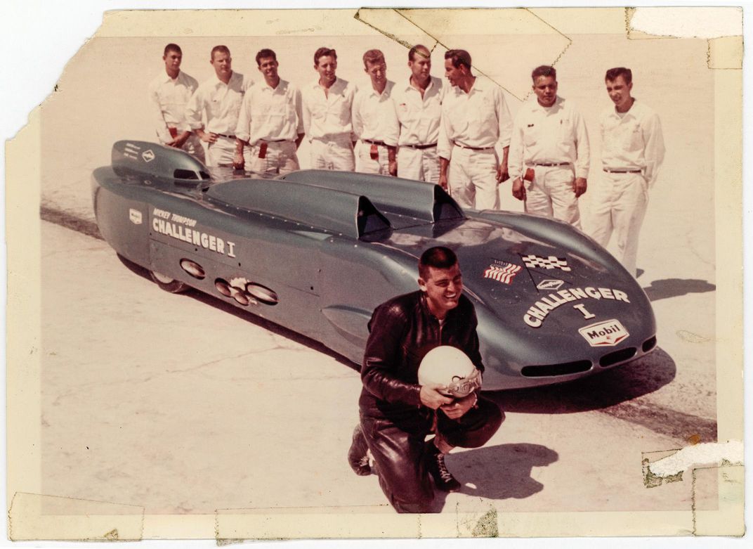 Mickey Thompson and crew