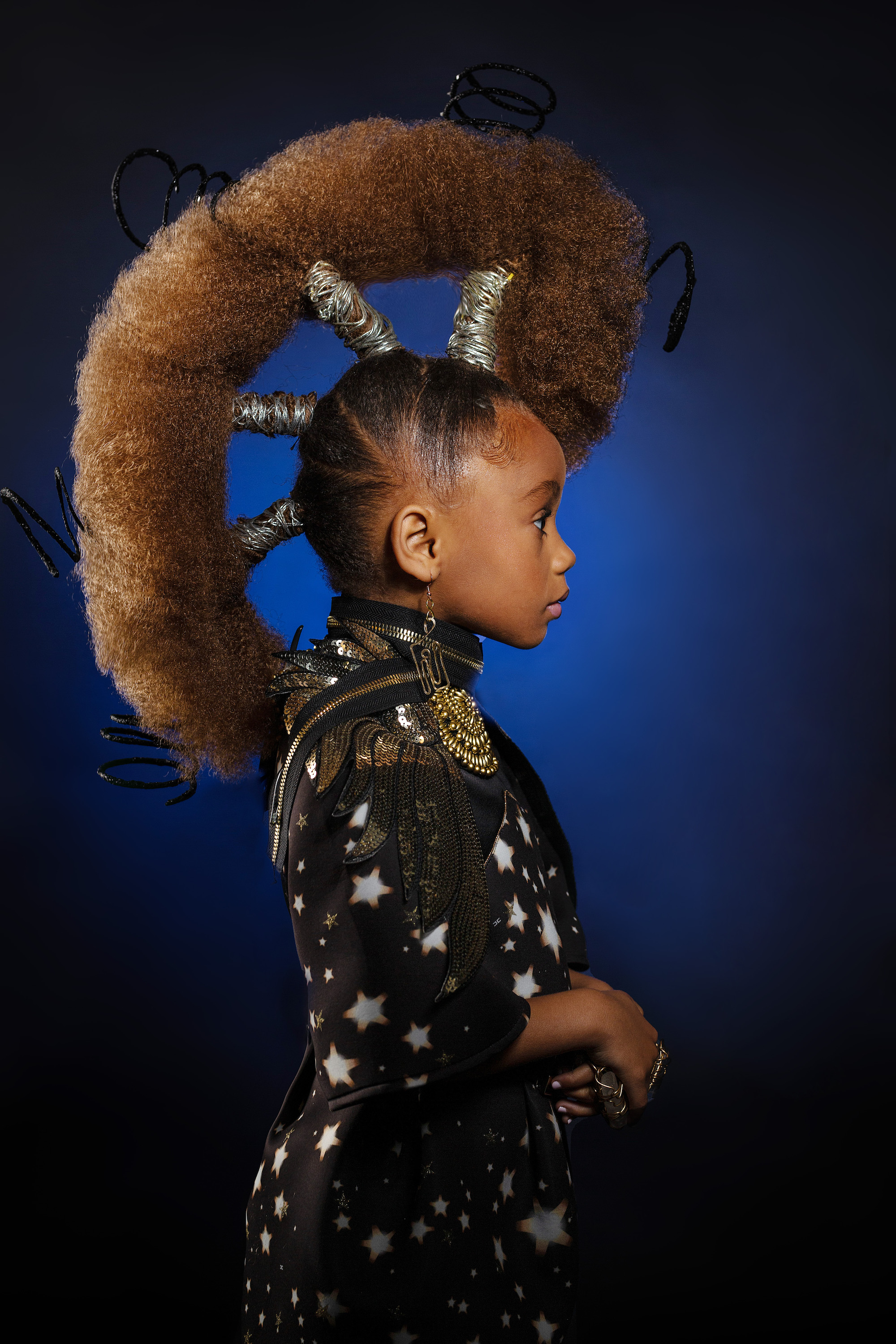 AfroArt Photo Series Challenges Beauty Standards with Young Black Models