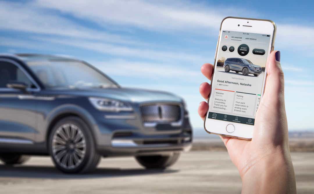 An iPhone all you need to start, drive this SUV