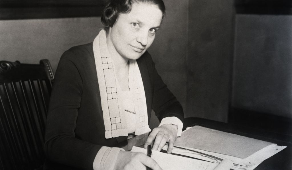 Mabel Walker Willibrandt, an assistant attorney general of the U.S., at the federal building in Chicago.