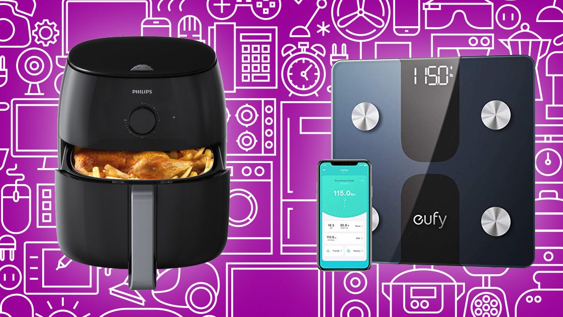 Get great prices on air fryers, curling irons, and smart scales this weekend