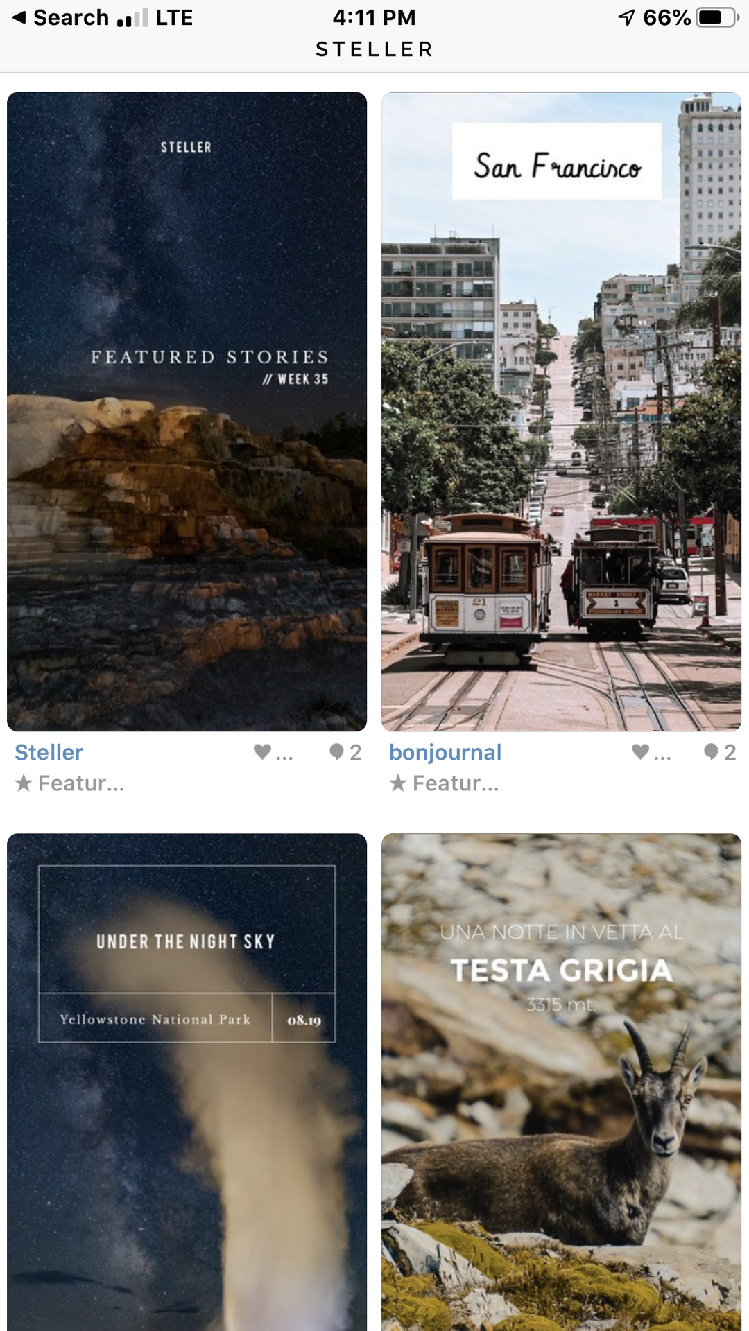 Once an Apple iPhone app of year, Steller revived for travel stories
