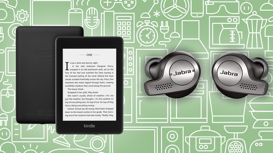 Save on popular products like Kindles, wireless earphones, and portable projectors.