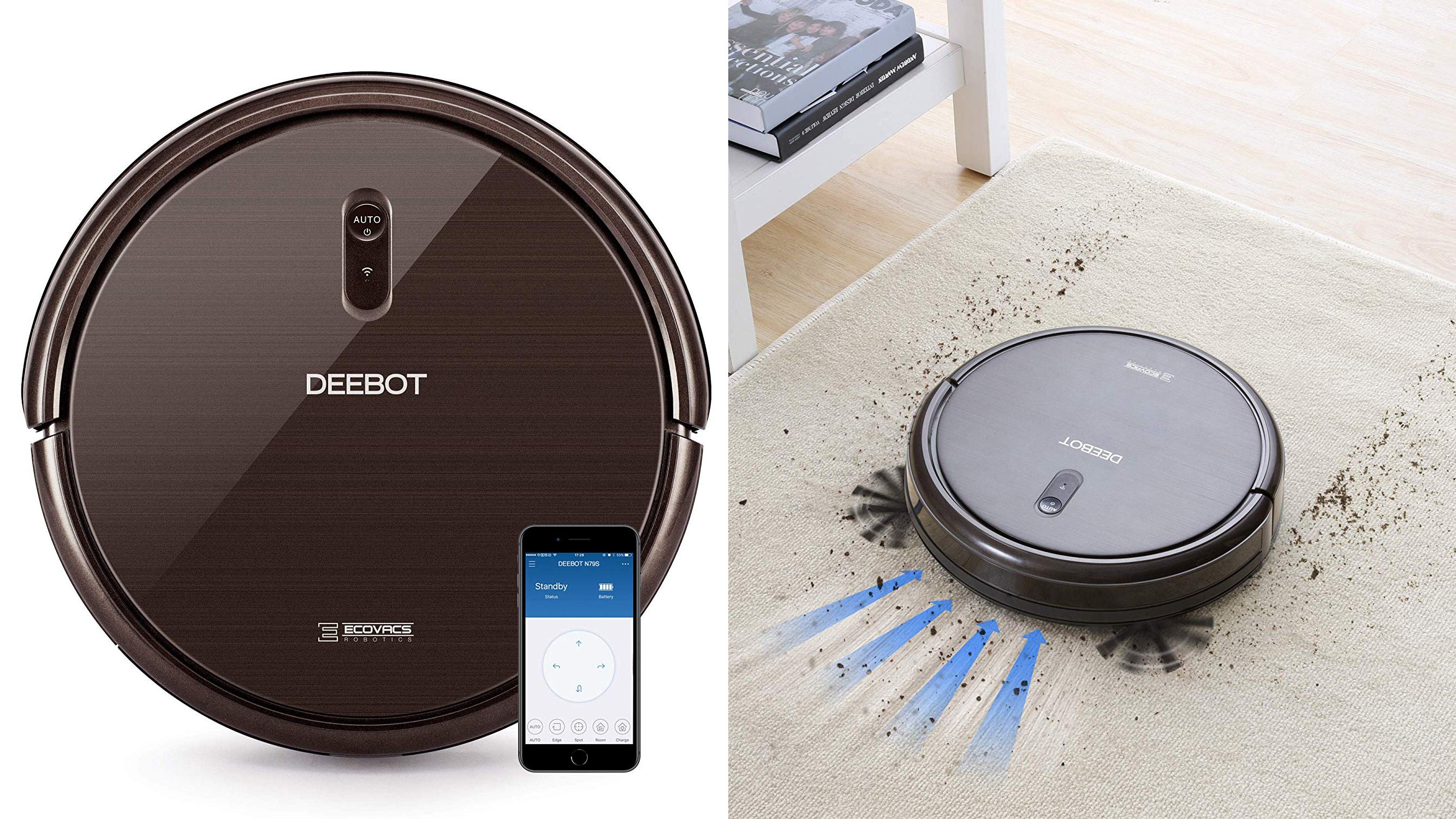 The Ecovacs Deebot N79S robot vacuum is at an amazing low price right now