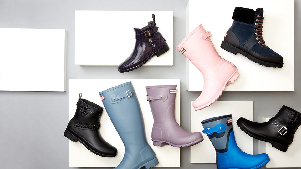 There's a massive sale happening on Hunter boots right now