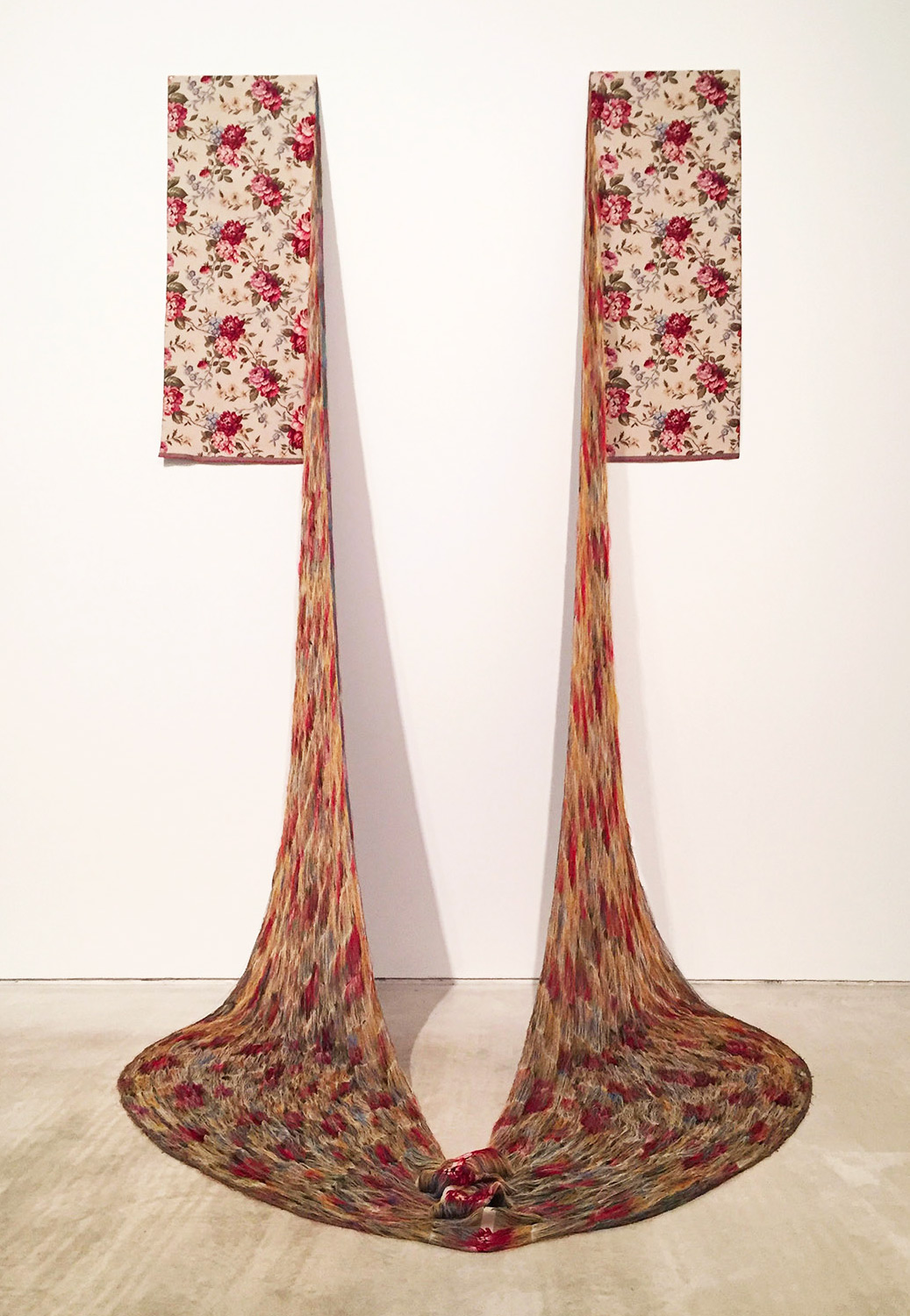 Traditional Textiles are Unraveled and Re-Woven in Installations by Aiko Tezuka