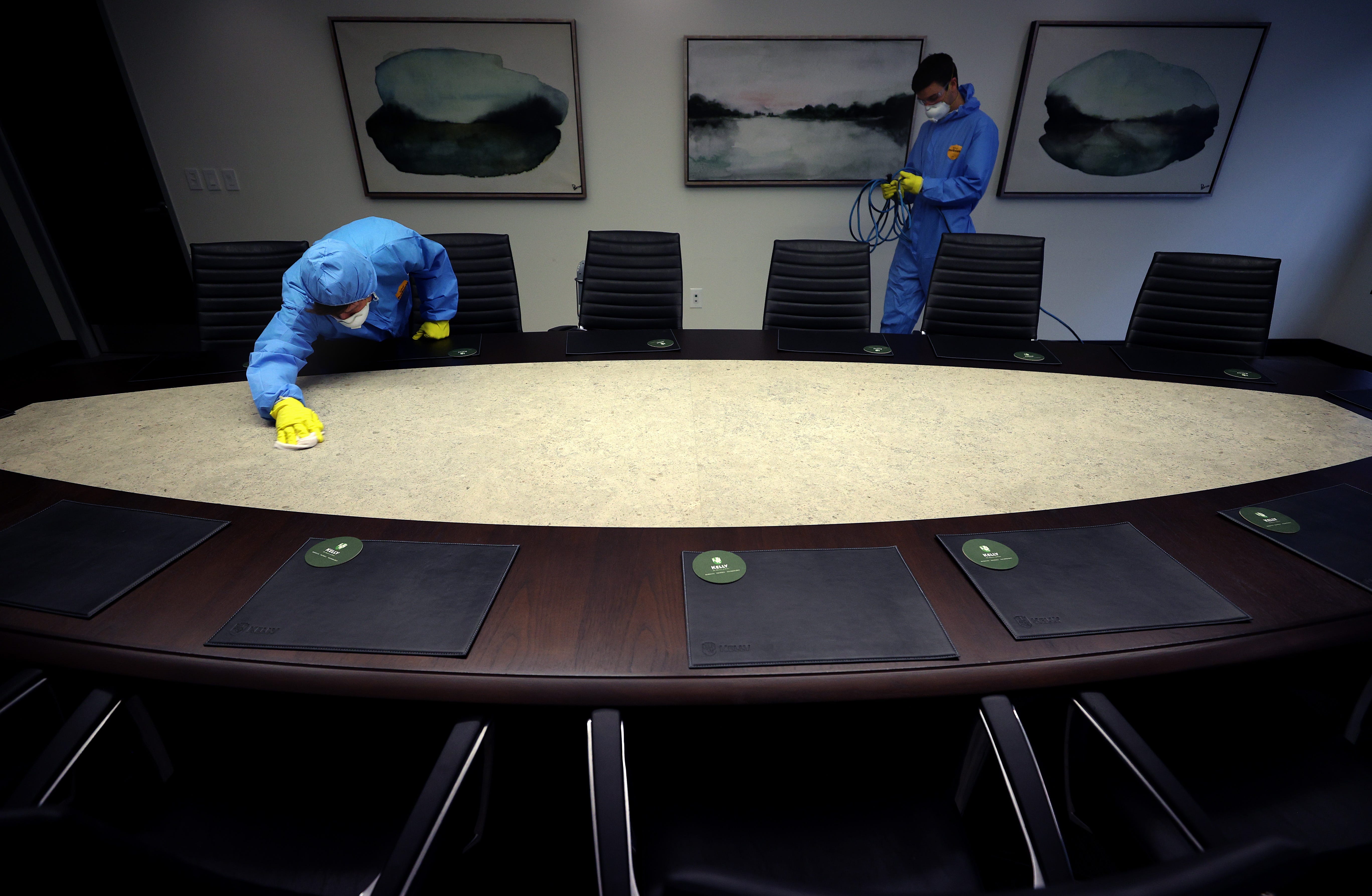 How employers can clean to keep offices safe