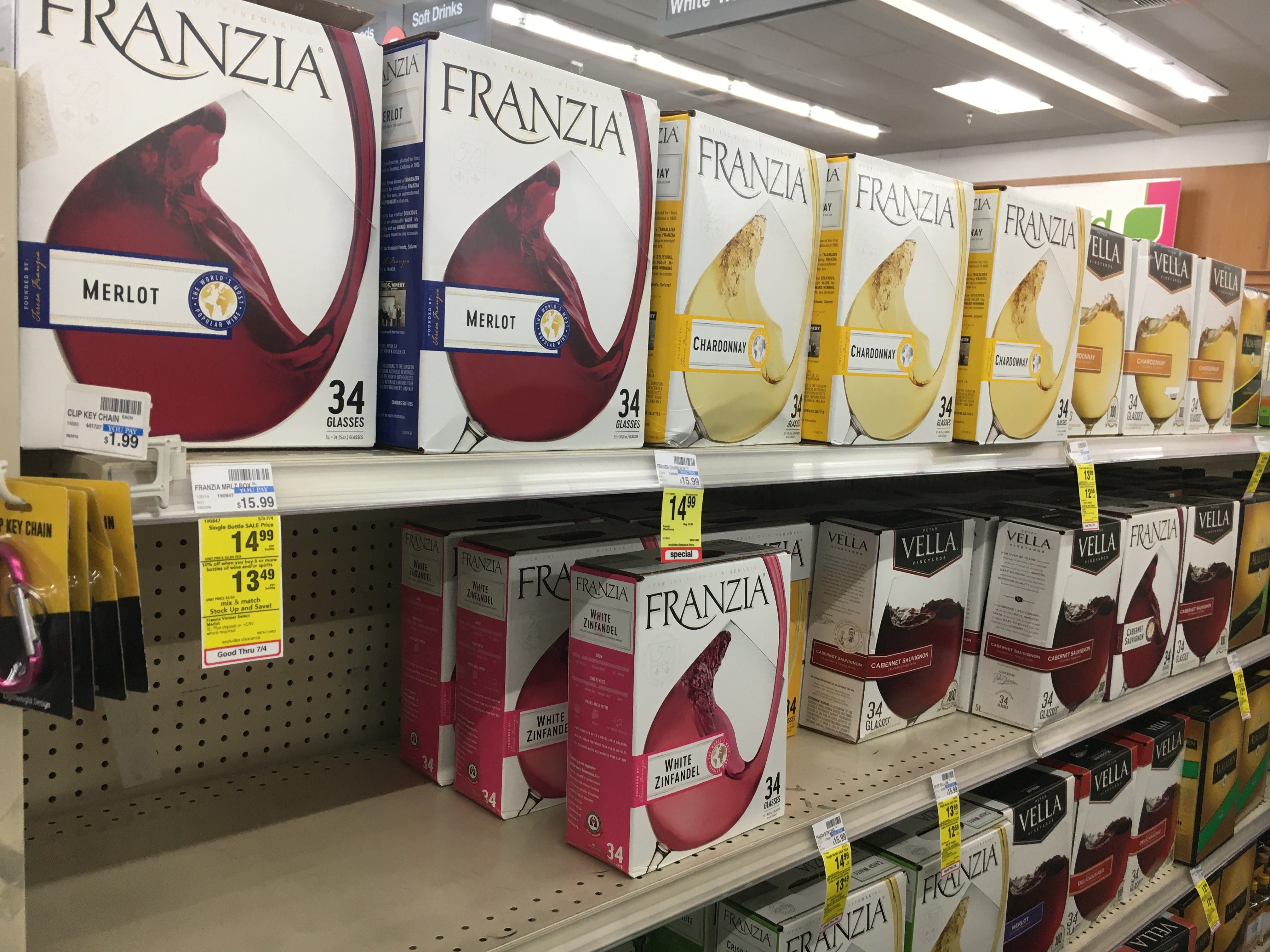 Boxed wine rises to the occasion with big sales growth during pandemic