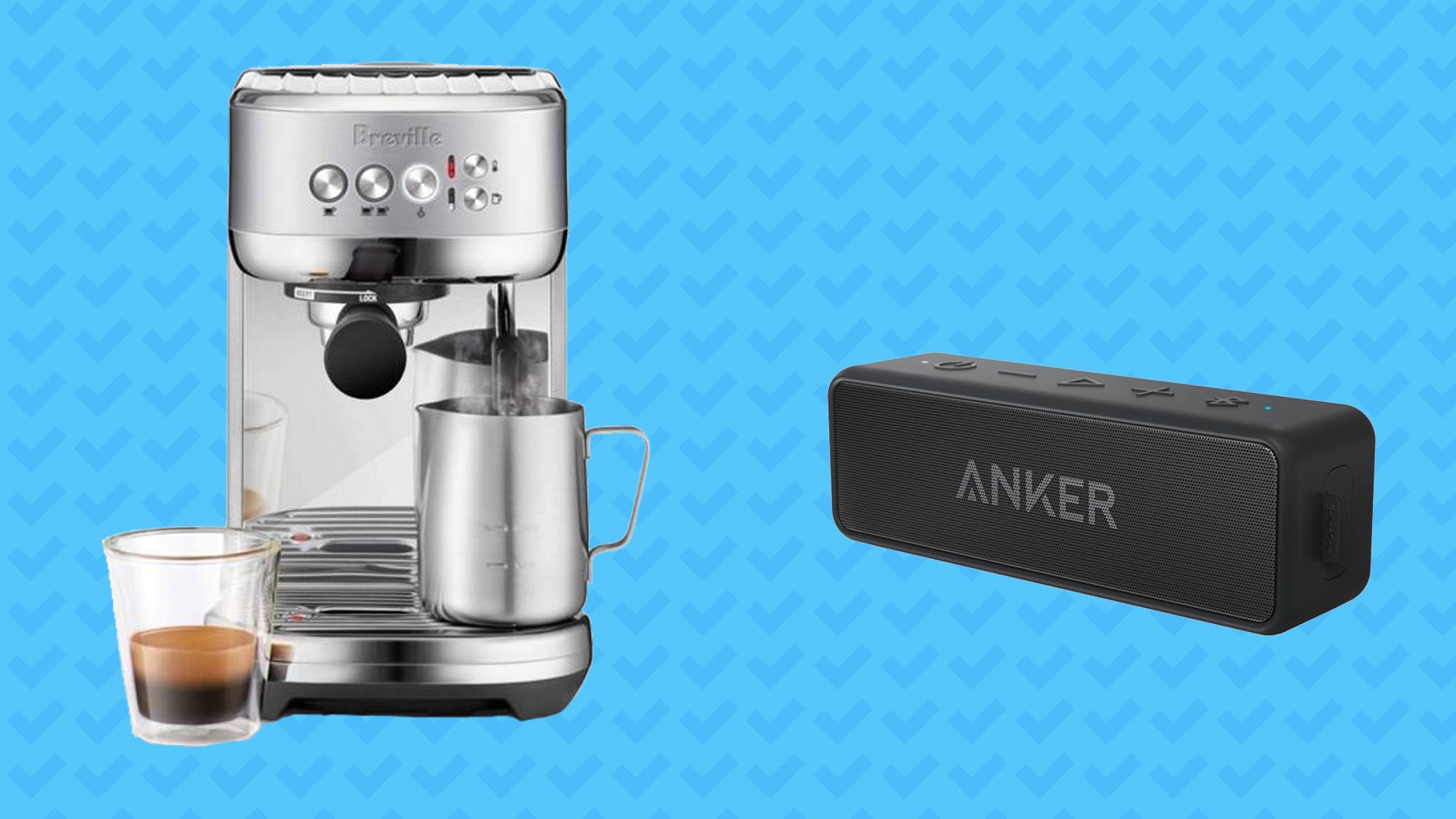 Save on espresso machines, bluetooth speakers and more