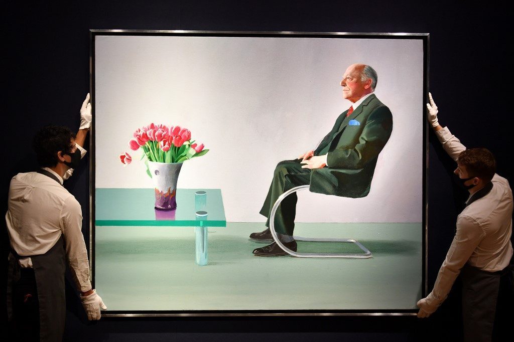 Prized Hockney Portrait Will Stay at London’s Royal Opera House Following Sale: Report