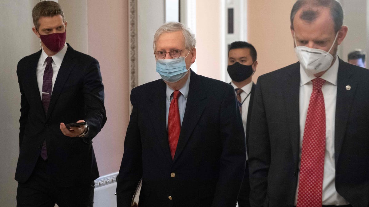 Fate of $2,000 coronavirus aid checks in doubt as Senate leader McConnell blocks immediate action
