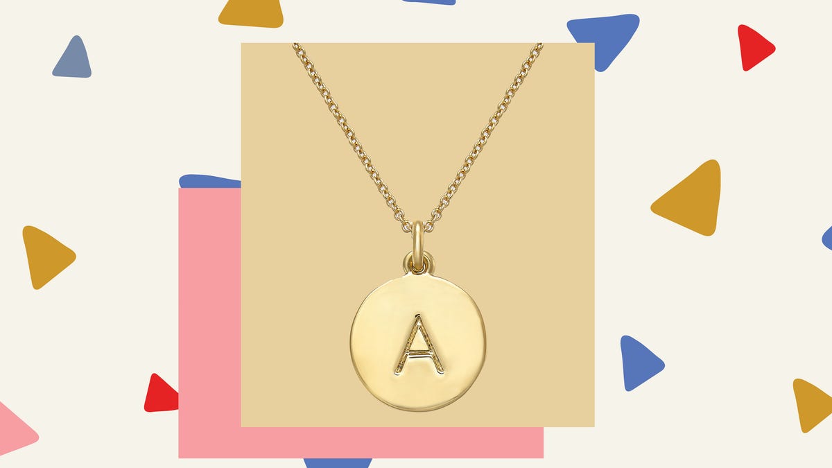 Our readers are obsessed with this Kate Spade initial necklace—and it's 40% off