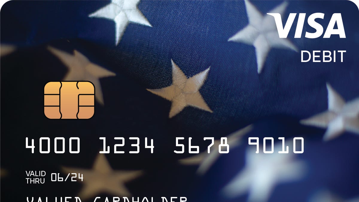 Blue Visa card looks like a stimulus scam. But it's not