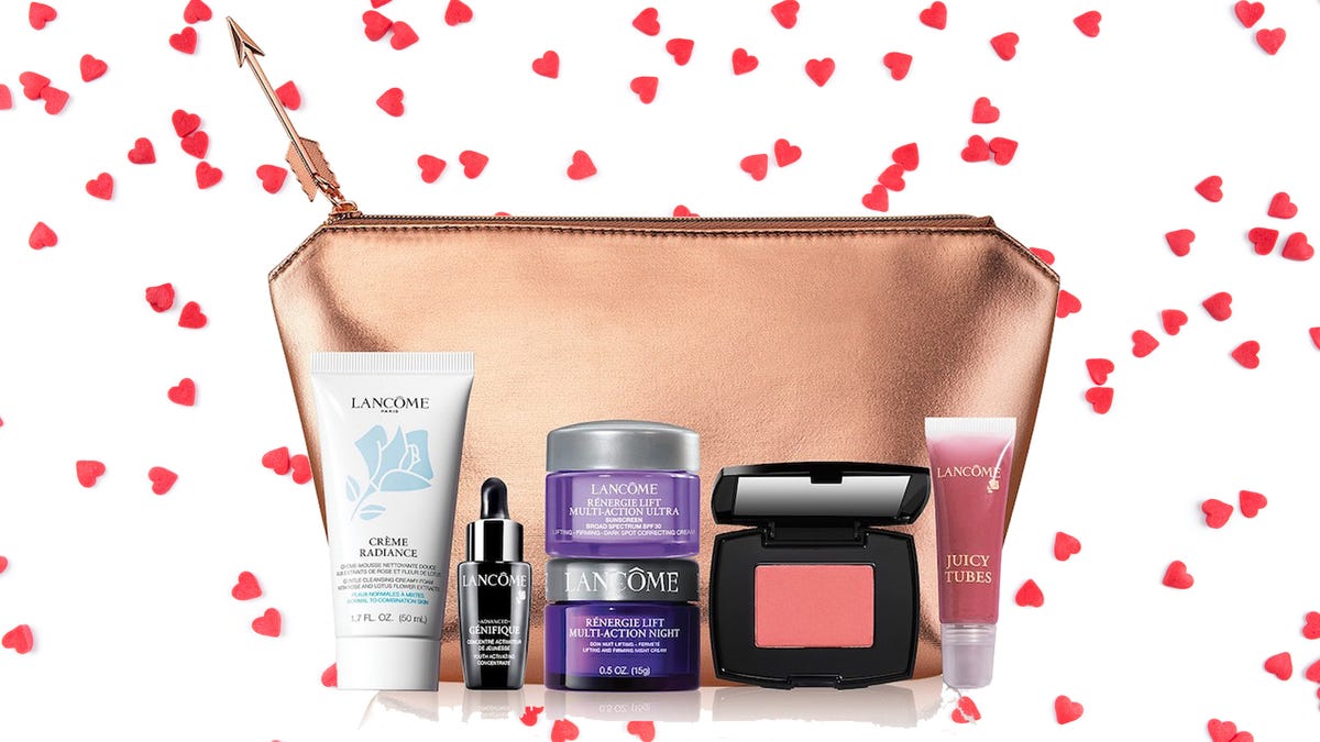 You can get a free 7-piece Lancôme gift with purchase right now—here's how