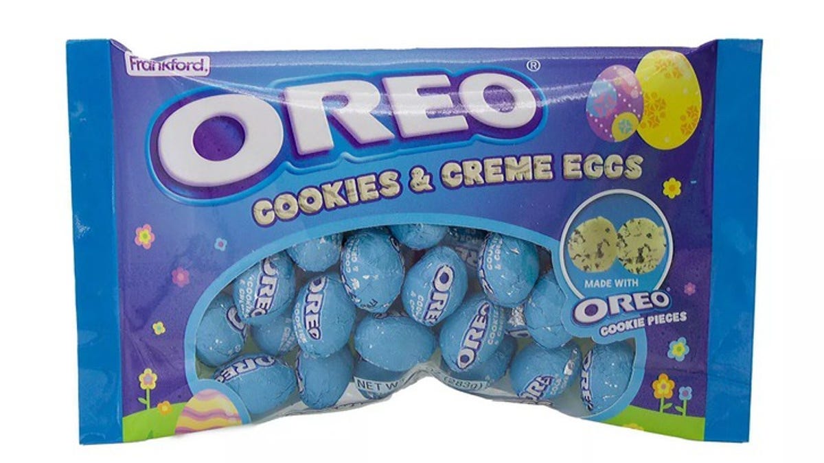 Oreo Cookies & Creme Eggs are back in time for Easter season, this time with a twist