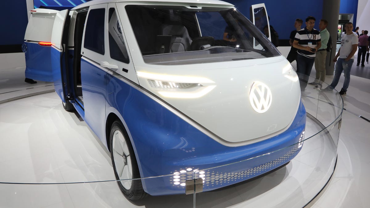 Volkswagen's long-awaited revival of microbus goes autonomous: ID Buzz electric van on its way