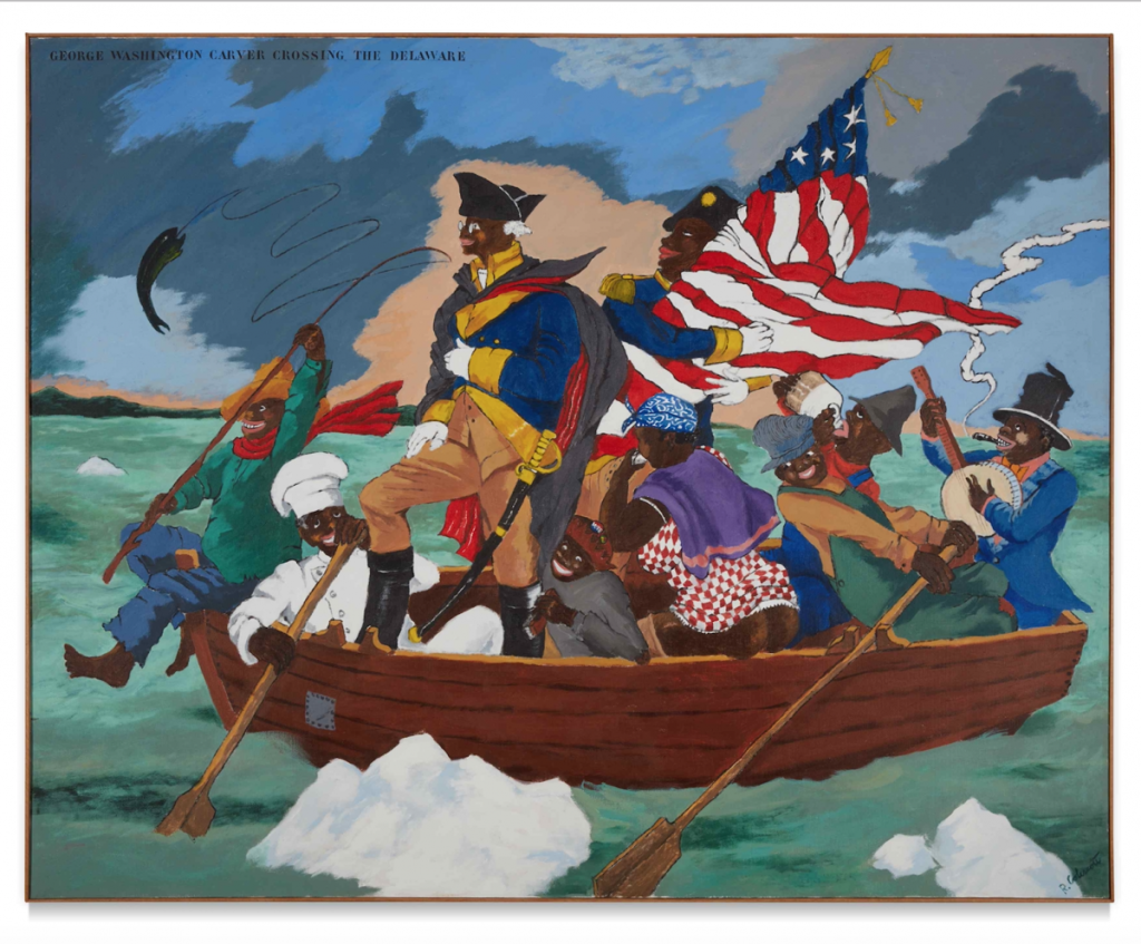Robert Colescott Painting of George Washington Carver Set to Break Artist’s Auction Record