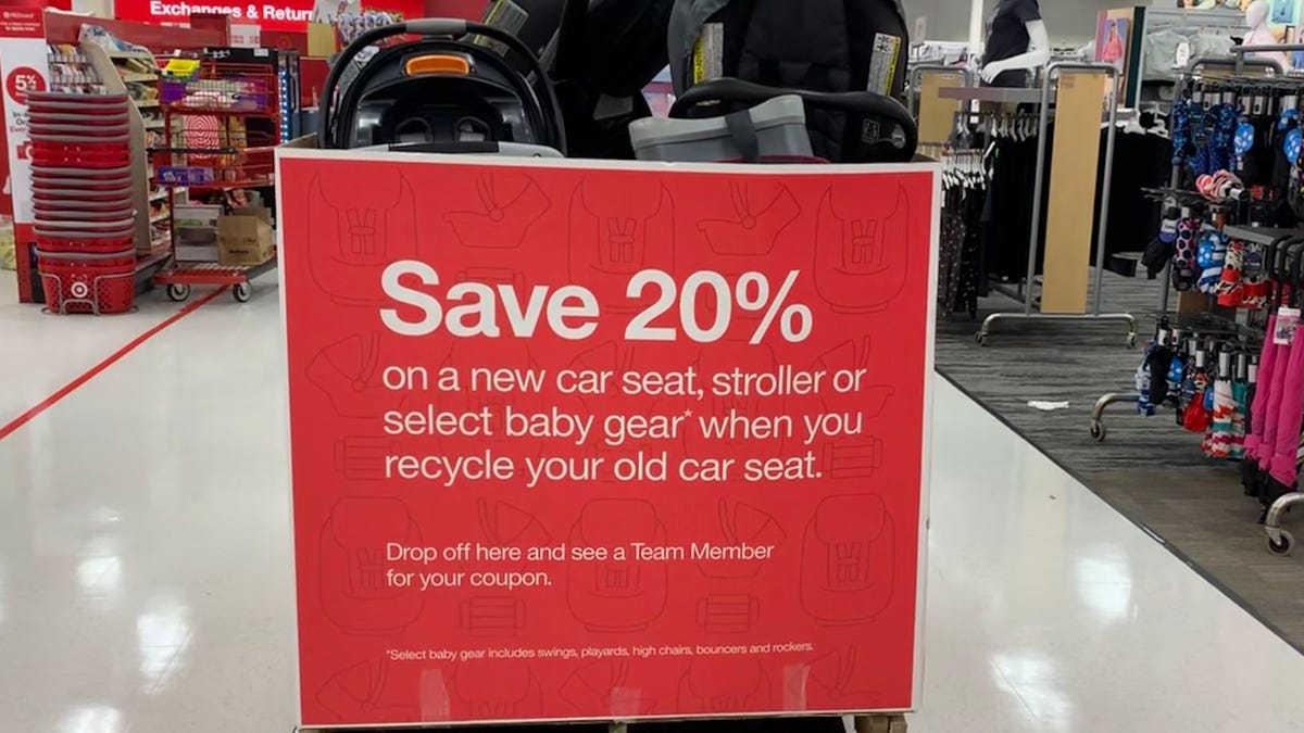 Target car seat trade-in event is back through April 17: Get a 20% discount for recycling old car seat