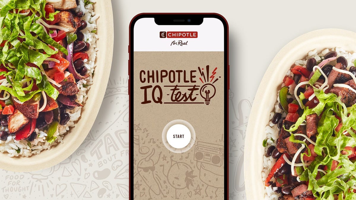 Chipotle IQ game is back for Cinco de Mayo with 250,000 buy-one-get-one free coupon codes