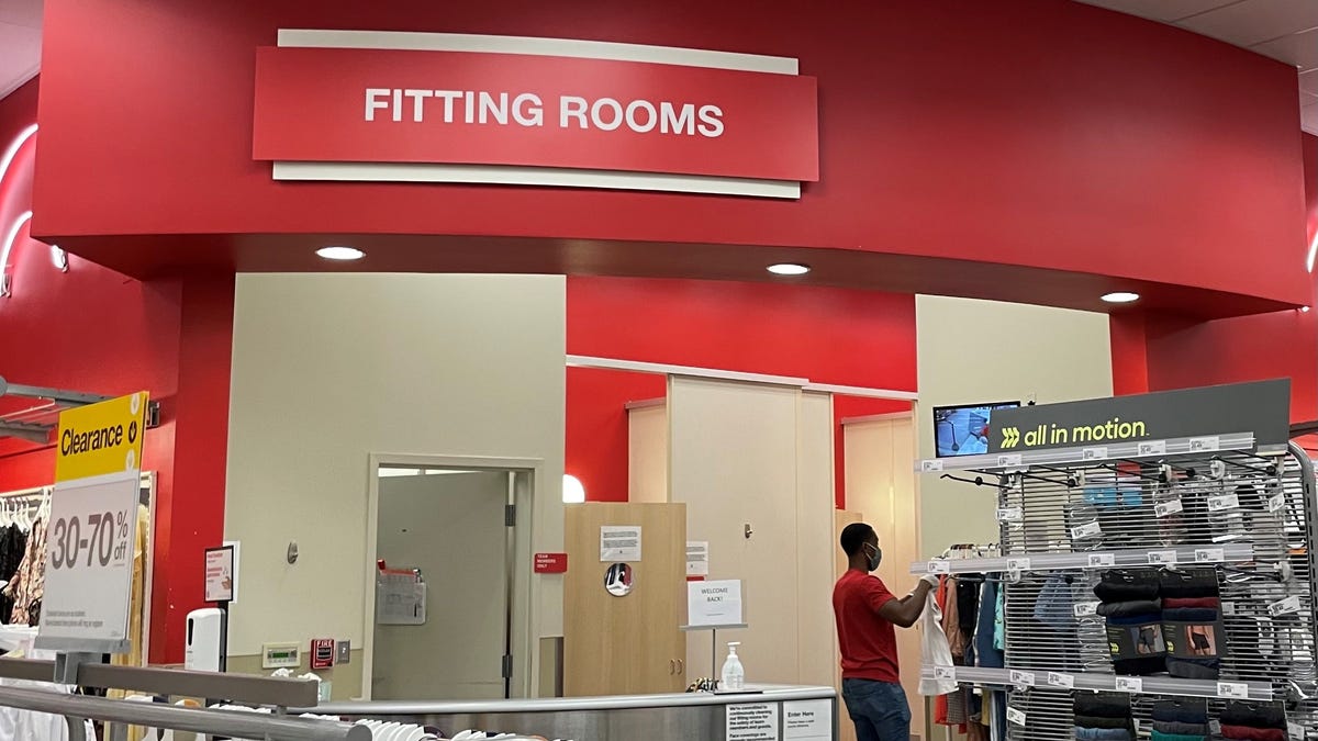 Target is reopening fitting rooms after keeping them closed more than a year amid COVID-19