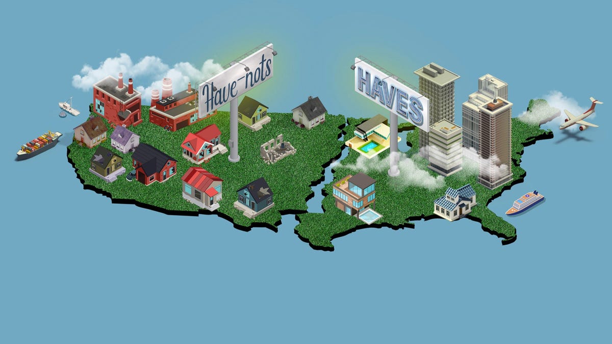 A spending boom, but for whom? Lower-income Americans feel left behind