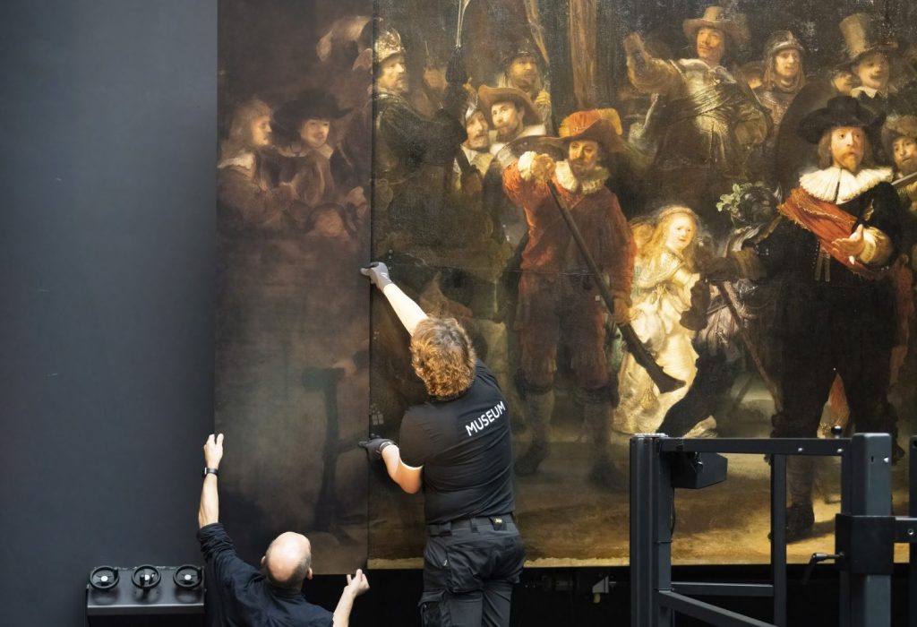 Artificial Intelligence Restores Mutilated Rembrandt Painting ‘The Night Watch’