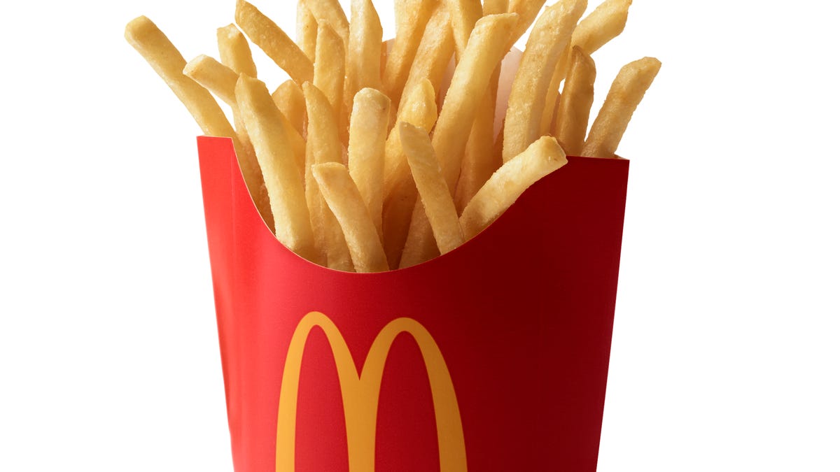 McDonald's giving away free fries for National Fry Day July 13 and has a free fries for life contest