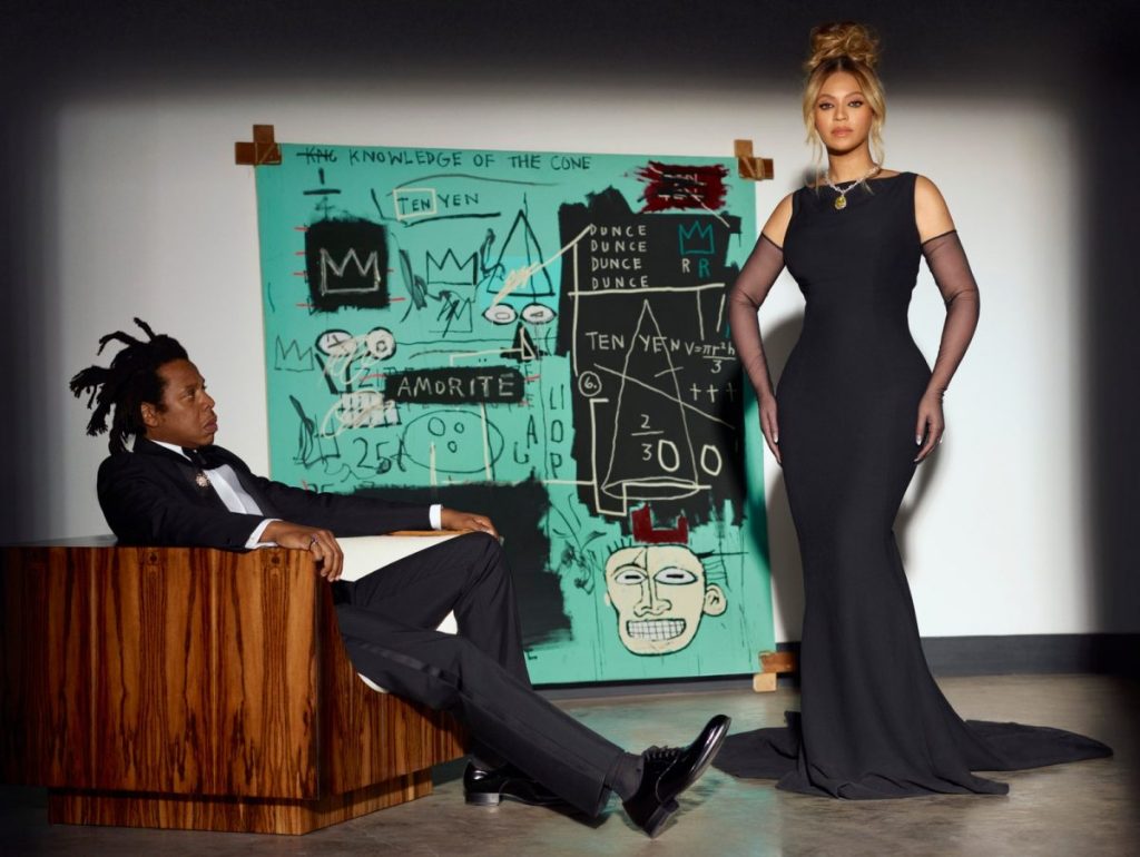 Beyoncé and Jay-Z Pose with Long-Unseen Basquiat in Tiffany Campaign