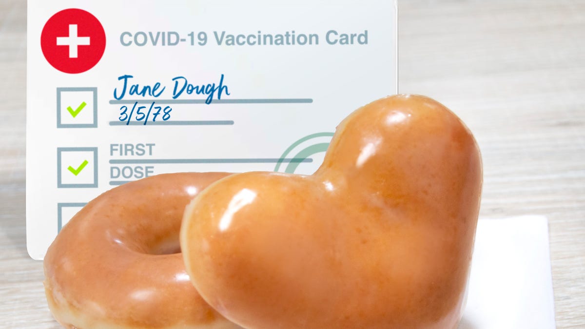 Krispy Kreme sweetens COVID vaccine deal for a limited time. Here's how to get two free donuts